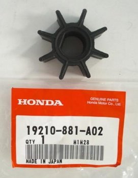 Крыльчатка водяной помпы Honda BF4.5/BF5/BF8A 19210-881-A02 (Япония)