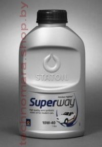 Statoil SuperWay 10W-40 (1 л) 1427 Полусинтетическое моторное масло (Норвегия) - фото
