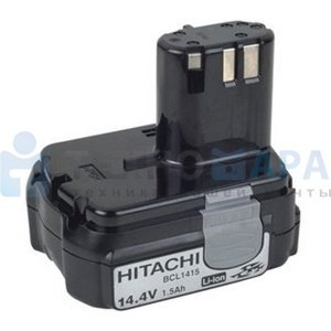 Батарея аккумуляторная BCL1415 Li-Ion 14,4 В 1,5 Ач Hitachi 327729
