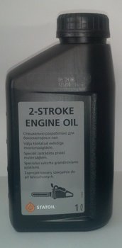 2-Stroke Engine Oil Моторное масло для двухтактных двигателей (1 л) Statoil 5202 (Норвегия) - фото