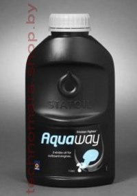 AquaWay Минеральное двухтактное масло для лодочных моторов (1 л) Statoil 345 (Норвегия) 