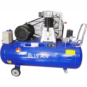 Компрессор масляный с ременным приводом 530 л/мин 150 л 12,5 атм Blue Air BA-80A-150 - фото