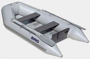 Лодка надувная Brig D265S Grey (Украина)