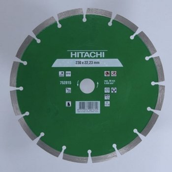 Диск отрезной алмазный (универсальный) 125х22,2х7 Hitachi 752802 (Китай) - фото