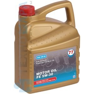 77 Lubricants Motor Oil FE 5W-30 (5 л) 4220817700 Синтетическое моторное масло (Нидерланды)
