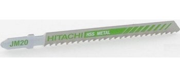 Пилки для лобзика по пластику,алюминию,лист железу JM20 чистовой рез 5шт Hitachi 750012 (Швейцария) - фото