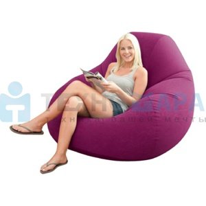 Кресло-мешок 127х122х81 см, Deluxe, Intex 68584NP - фото