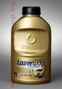 Statoil LazerWay C2 5W-30 (1 л) 6076 Синтетическое моторное масло (Норвегия) - фото