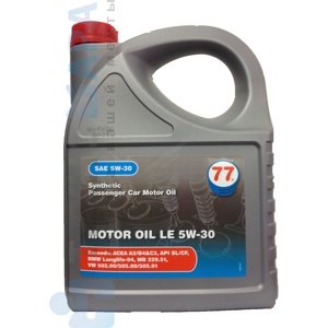 77 Lubricants Motor Oil LE 5W-30 (5 л) 4225817700 Синтетическое моторное масло (Нидерланды)