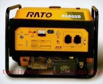 Генератор с блоком автоматики RATO R6000D-ATS (Китай)