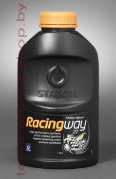 RacingWay 2T Синтетическое моторное масло для 2-хтактных двигателей (1л) Statoil 2289 (Норвегия) - фото