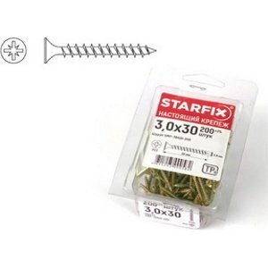 Шуруп 3,0 х 30 мм STARFIX  SMP1-78410-200