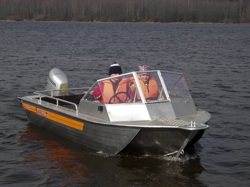 Лодка моторная Wellboat 43 (Российская Федерация) - фото